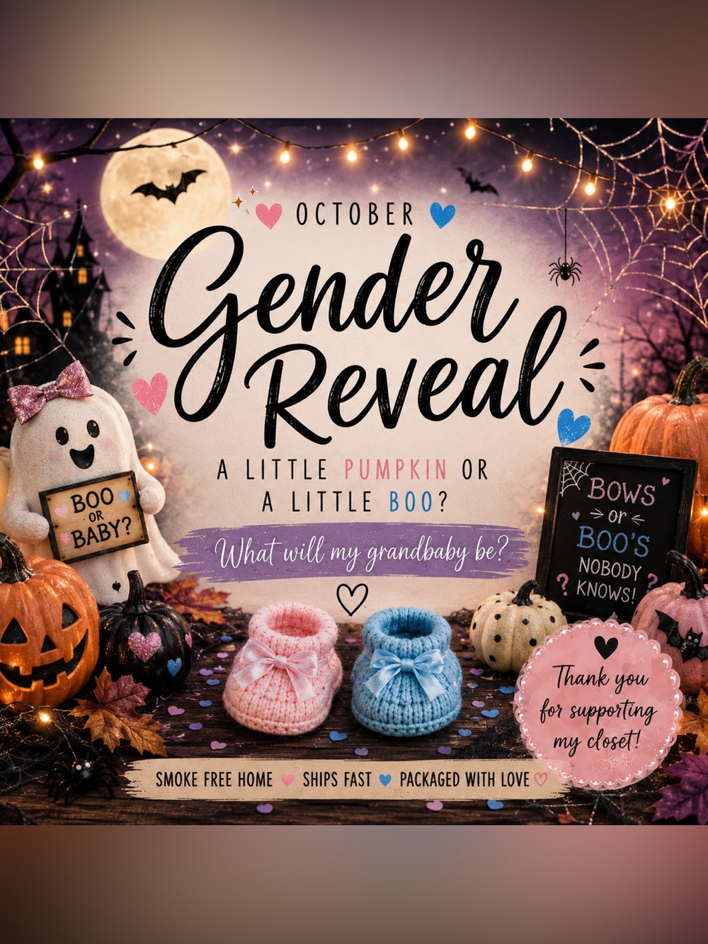 Coming Soon: Gender Reveal!